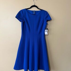 Chaps Royal Blue Mini Dress